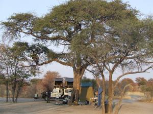 4WD camping in Botswana