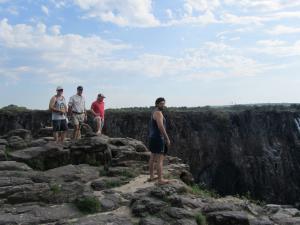 Victoria Falls at the end of the dry season (Nov)