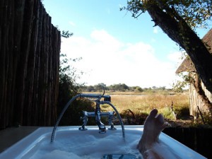 A room with a view - Hide Safari Lodge Zimbabwe